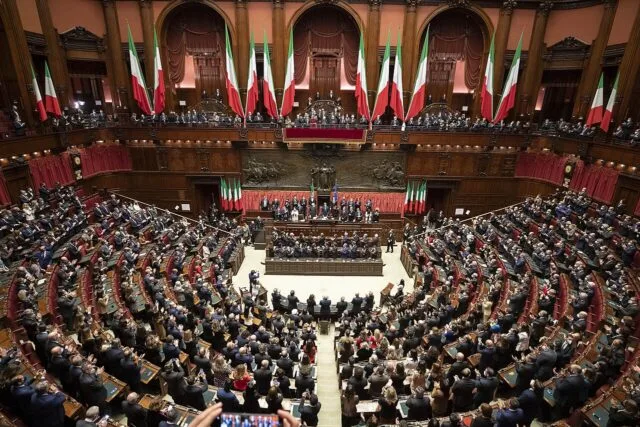 Aula della Camera dei deputati a Montecitorio