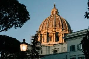 Cupola di San Pietro, fotografia d’archivio