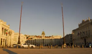 Trieste, Piazza Unità d’Italia: location di Libera