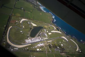 Veduta aerea del circuito di Phillip Island, archivio