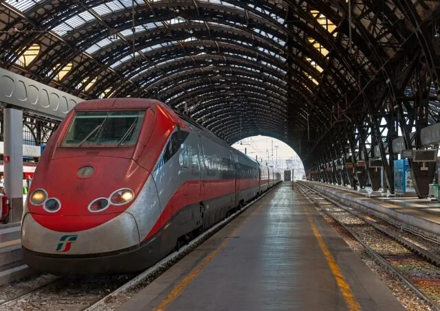 Frecciarossa a Milano Centrale