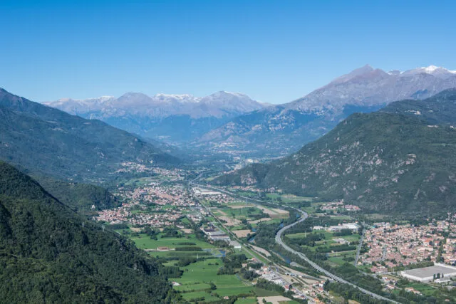 Panorama della Val di Susa