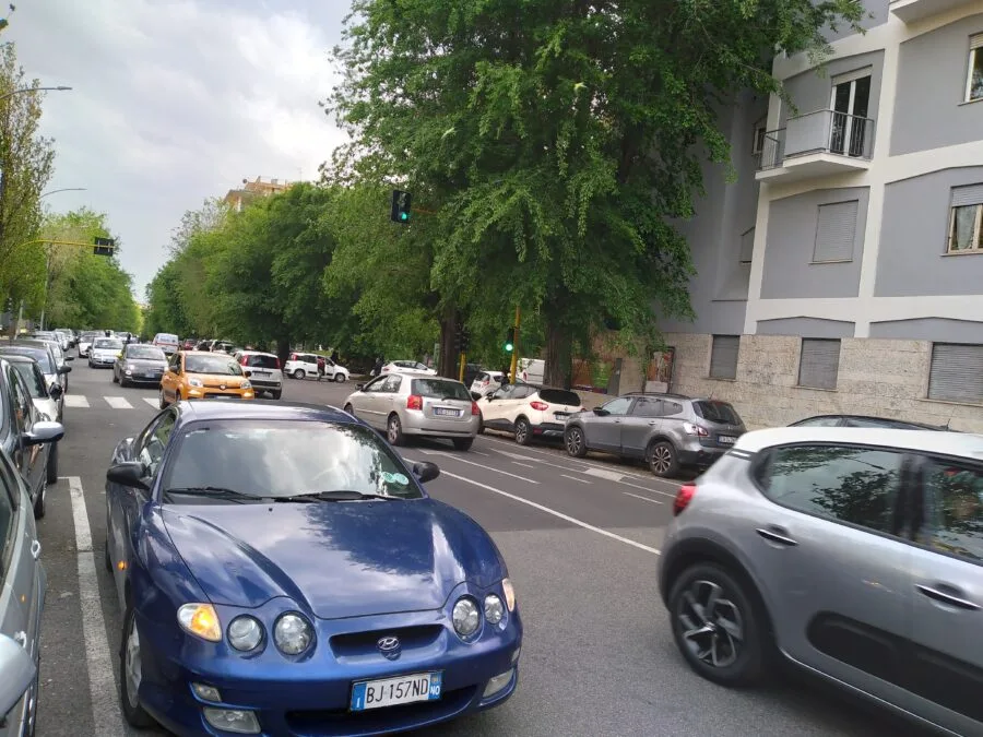 Viale dei Quattro Venti a Roma, una delle zone citate nelle denunce sulla minicar