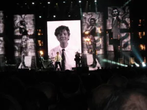 Fiorello durante lo Show Tour 2010 a Bari