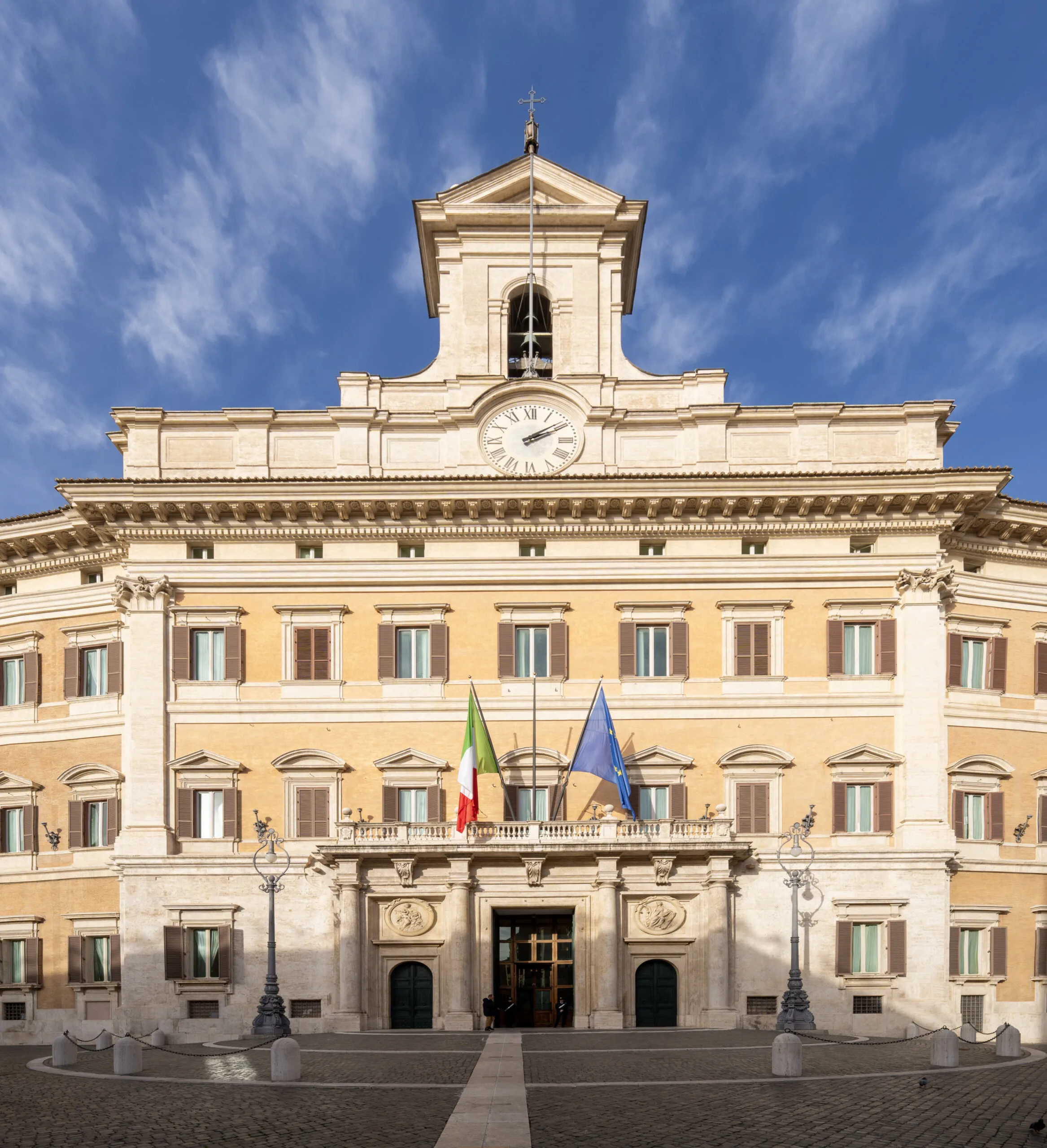 Palazzo Montecitorio, sede della Camera dei deputati a Roma