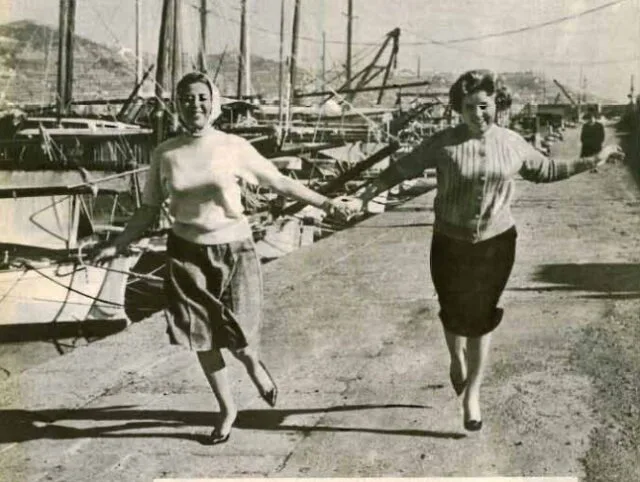 Betty Curtis e Wilma De Angelis nel
